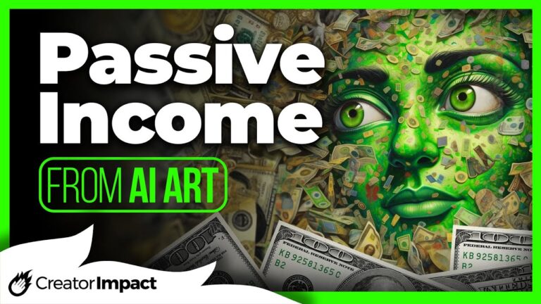 Make Passive Income With AI Art